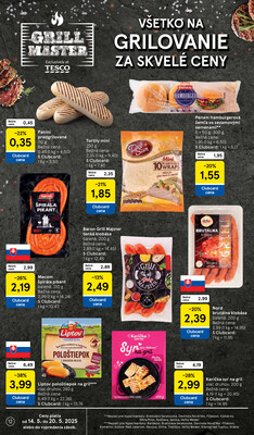 Tesco malé hypermarkety od 14.5. do 20.5.2025