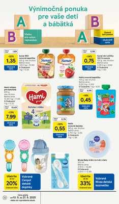 Tesco malé hypermarkety od 21.5. do 27.5.2025