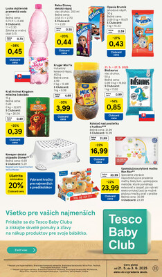 Tesco malé hypermarkety od 21.5. do 27.5.2025