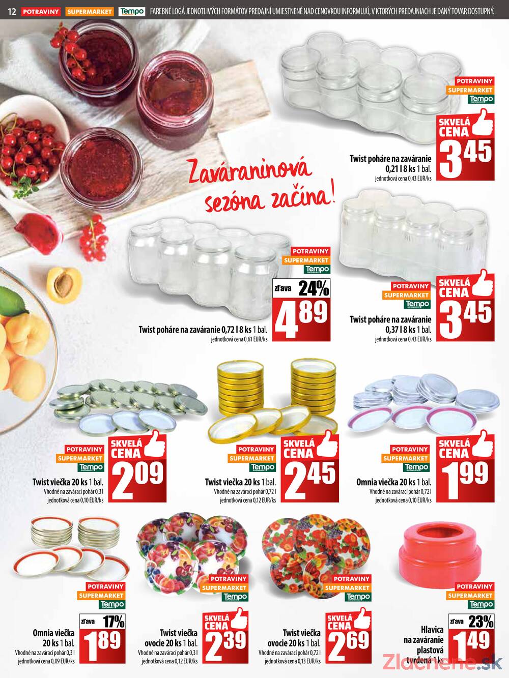 Leták COOP Jednota Slovensko - COOP do 21.5. - strana 12