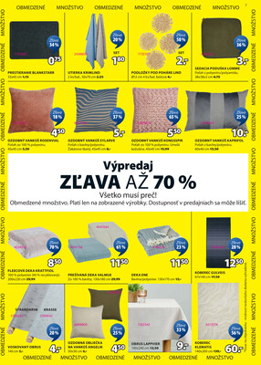Leták Jysk
		  platný do 1.7.2025 - strana 7