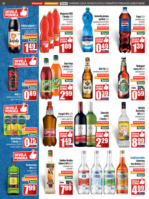Leták COOP Jednota Slovensko
		  platný do 28.5.2025 - strana 10