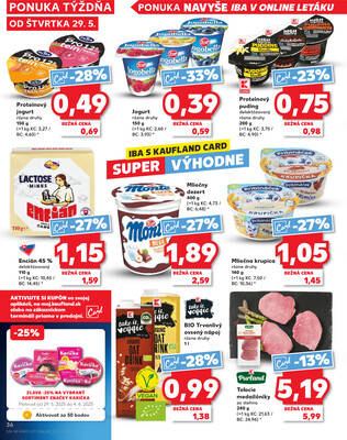 Kaufland 29.5. - 4.6. - Kaufland Bytča