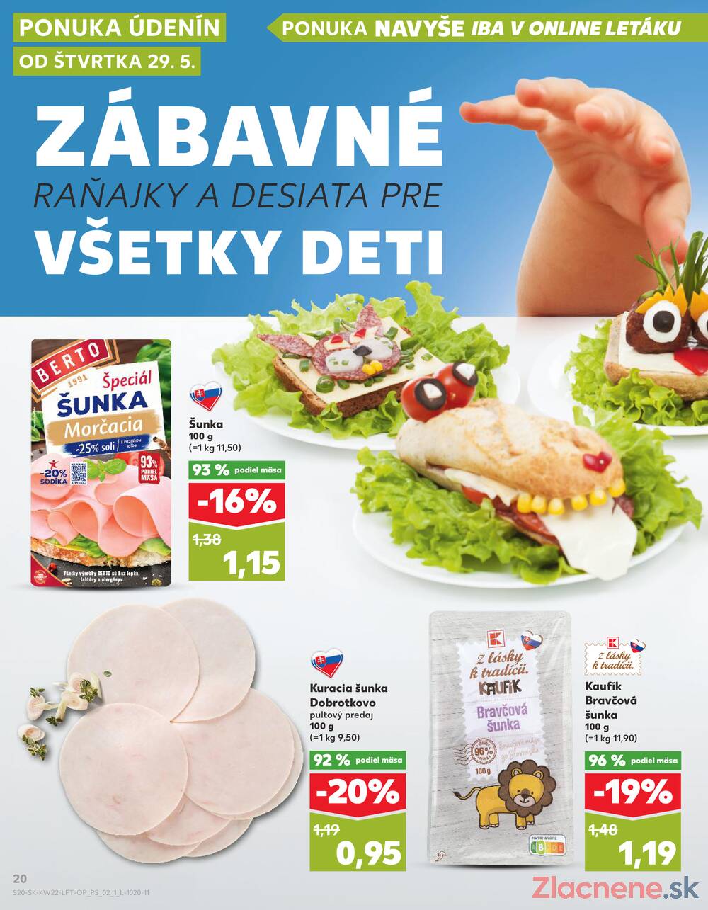 Leták Kaufland - Kaufland 29.5. - 4.6. - Kaufland Lučenec - strana 20