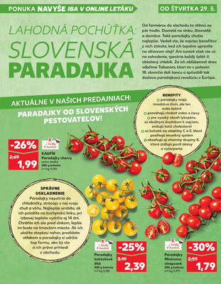 Kaufland 29.5. - 4.6. - Kaufland (A. H. Škultétyho, Veľký Krtíš)