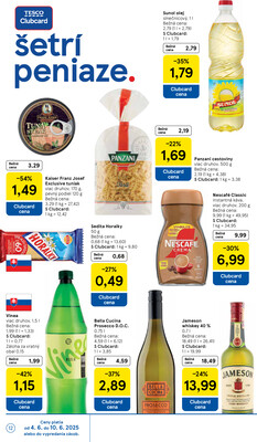 Tesco supermarkety od 4.6. do 10.6.2025