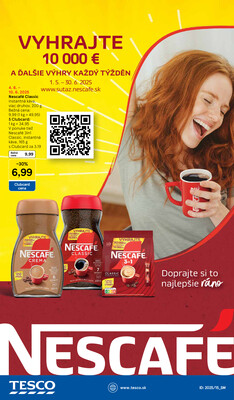 Tesco supermarkety od 4.6. do 10.6.2025