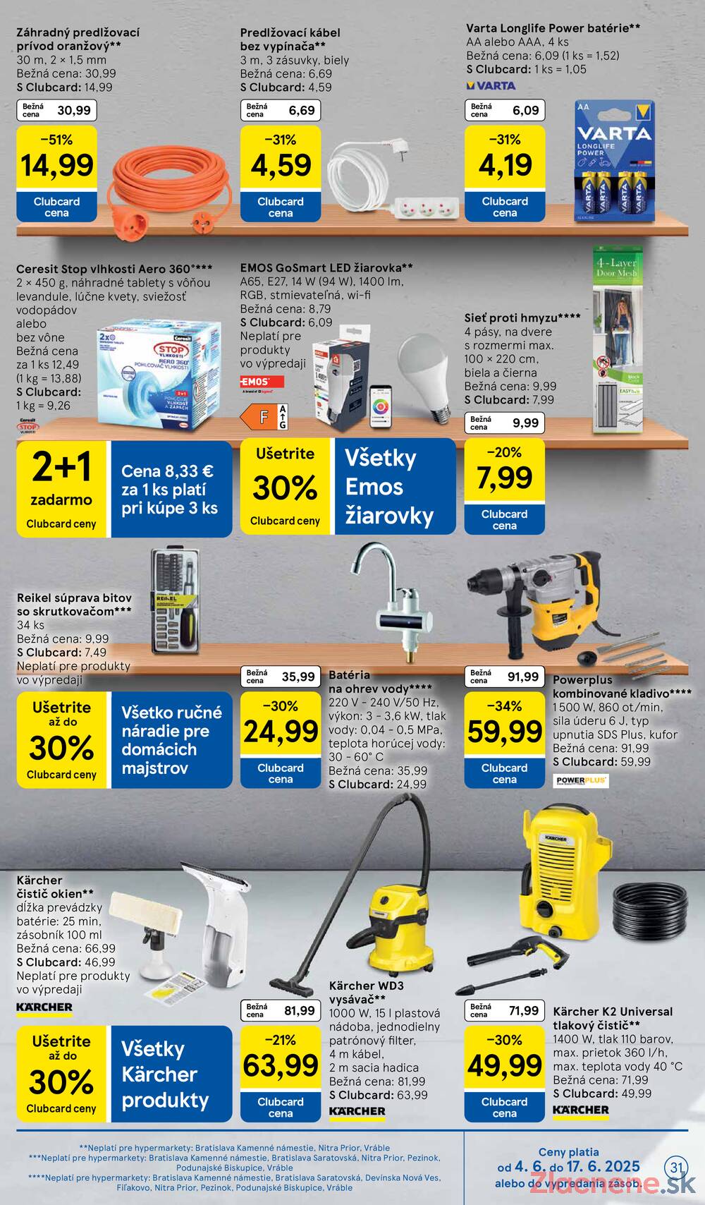 Leták Tesco - Tesco malé hypermarkety od 4.6. do 10.6.2025 - strana 31 Leták Tesco - Tesco malé hypermarkety od 4.6. do 10.6.2025 - strana 31