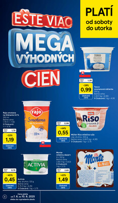 Tesco malé hypermarkety od 4.6. do 10.6.2025