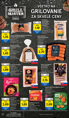 Tesco malé hypermarkety od 4.6. do 10.6.2025