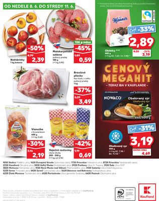 Kaufland 5.6. - 11.6. - Kaufland Bánovce nad Bebravou