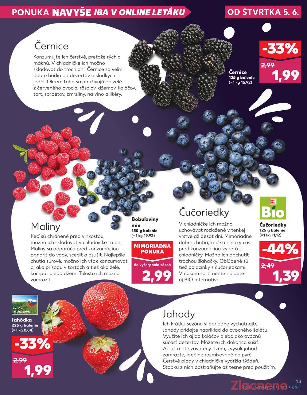 Leták Kaufland - Kaufland 5.6. - 11.6. - Kaufland Bratislava Danubia – Panónska cesta - strana 13
