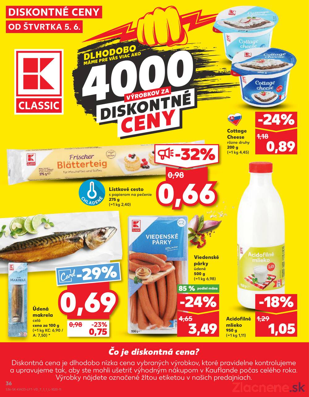 Leták Kaufland - Kaufland 5.6. - 11.6. - Kaufland Bratislava Danubia – Panónska cesta - strana 36