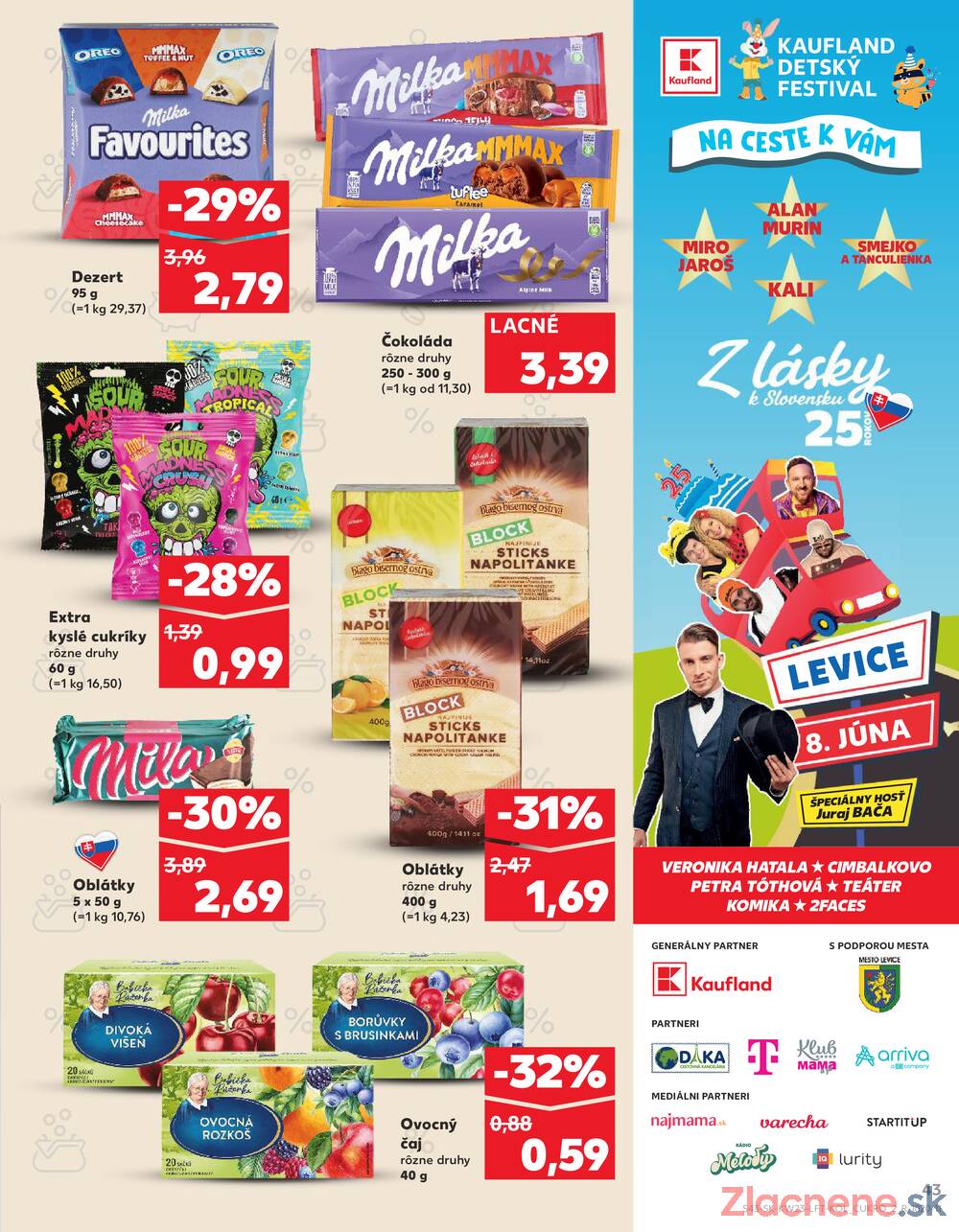 Leták Kaufland - Kaufland 5.6. - 11.6. - Kaufland Bratislava Danubia – Panónska cesta - strana 43