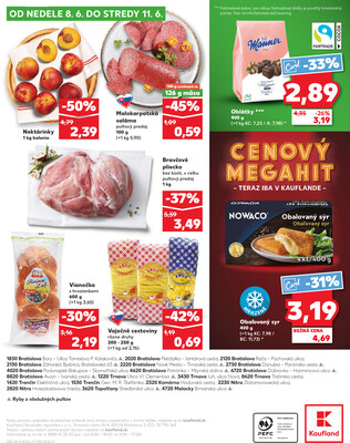 Kaufland 5.6. - 11.6. - Bratislava-Patrónka