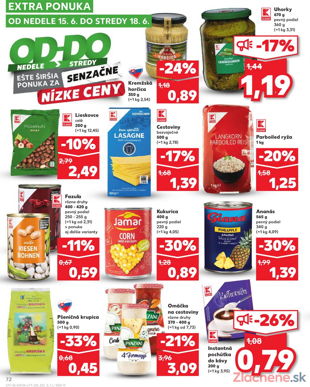 Leták Kaufland - Kaufland 12.6. - 18.6. - Kaufland Humenné - strana 72