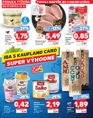 Kaufland 12.6. - 18.6. - Kaufland Vranov nad Topľou