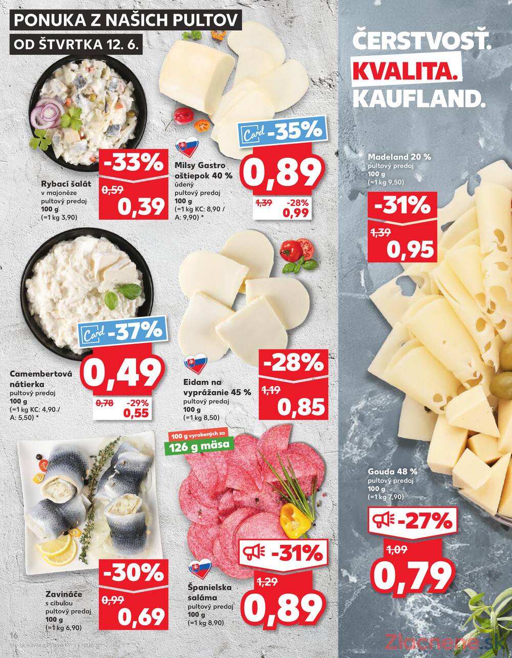 Leták Kaufland - Kaufland 12.6. - 18.6. - Kaufland Trebišov - strana 16