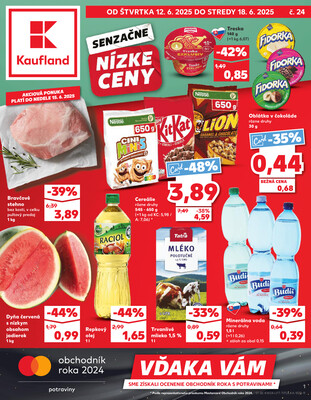 leták Kaufland