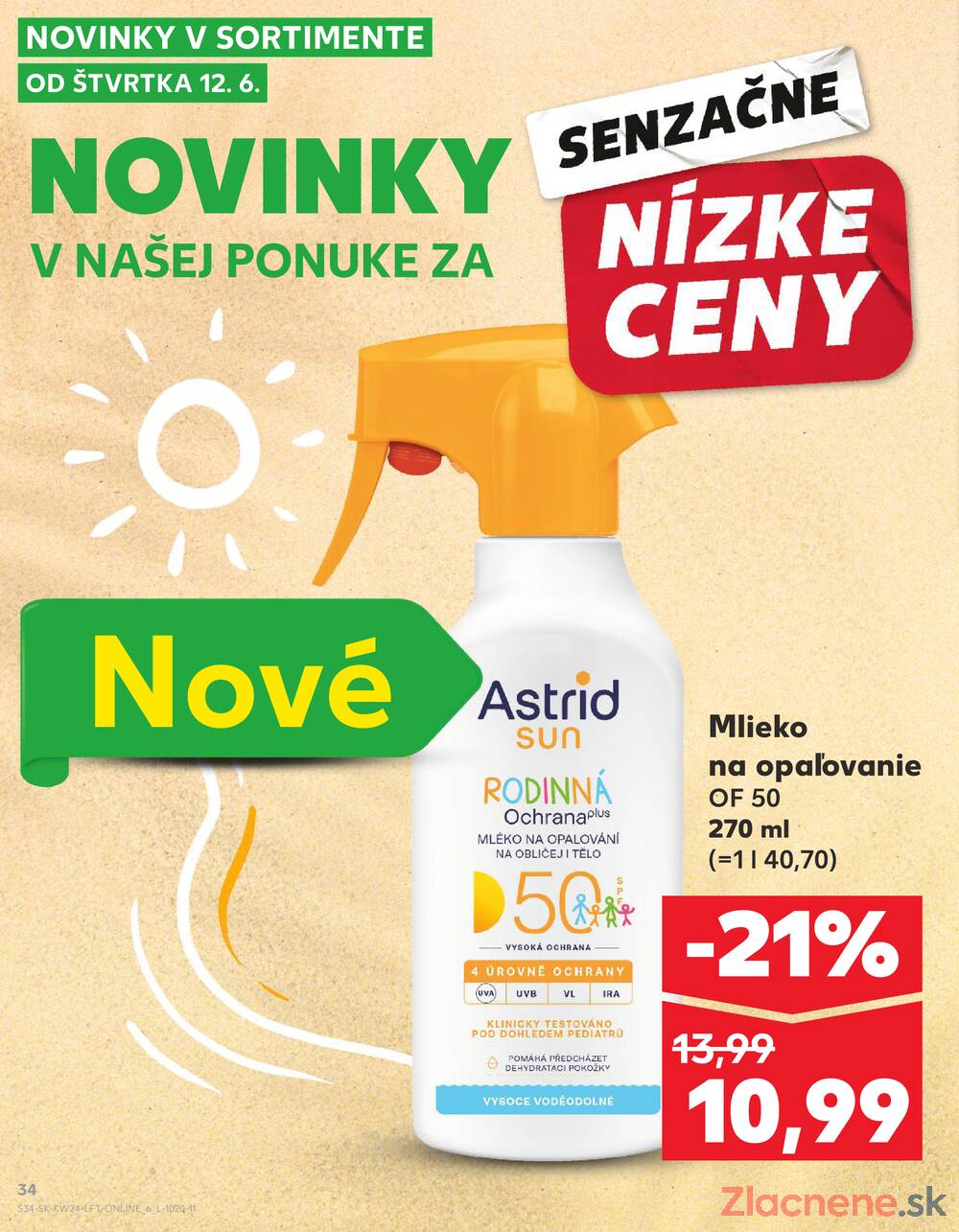 Leták Kaufland - Kaufland 12.6. - 18.6. - Kaufland Piešťany - strana 34