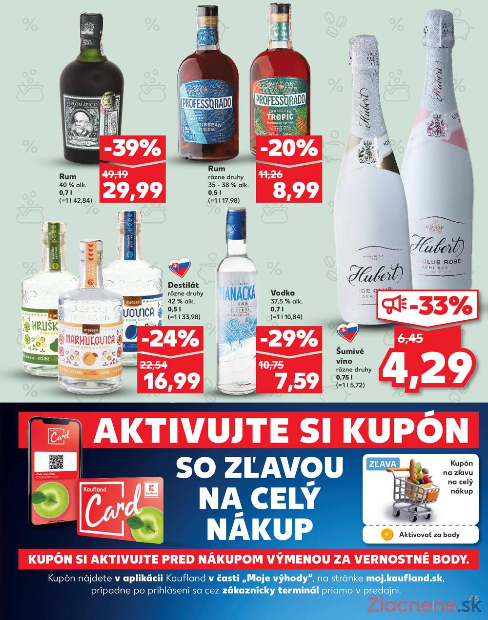 Leták Kaufland - Kaufland 12.6. - 18.6. - Kaufland Bratislava - Podunajské Biskupice - strana 45