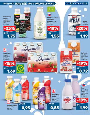 Kaufland 12.6. - 18.6. - Kaufland Zvolen