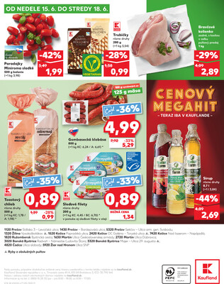 Kaufland 12.6. - 18.6. - Kaufland Martin