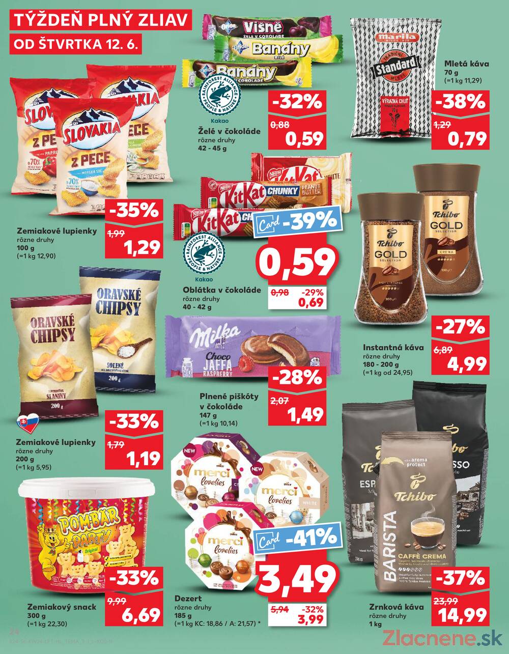 Leták Kaufland - Kaufland 12.6. - 18.6. - Kaufland Banská Bystrica - Radvaň - strana 24