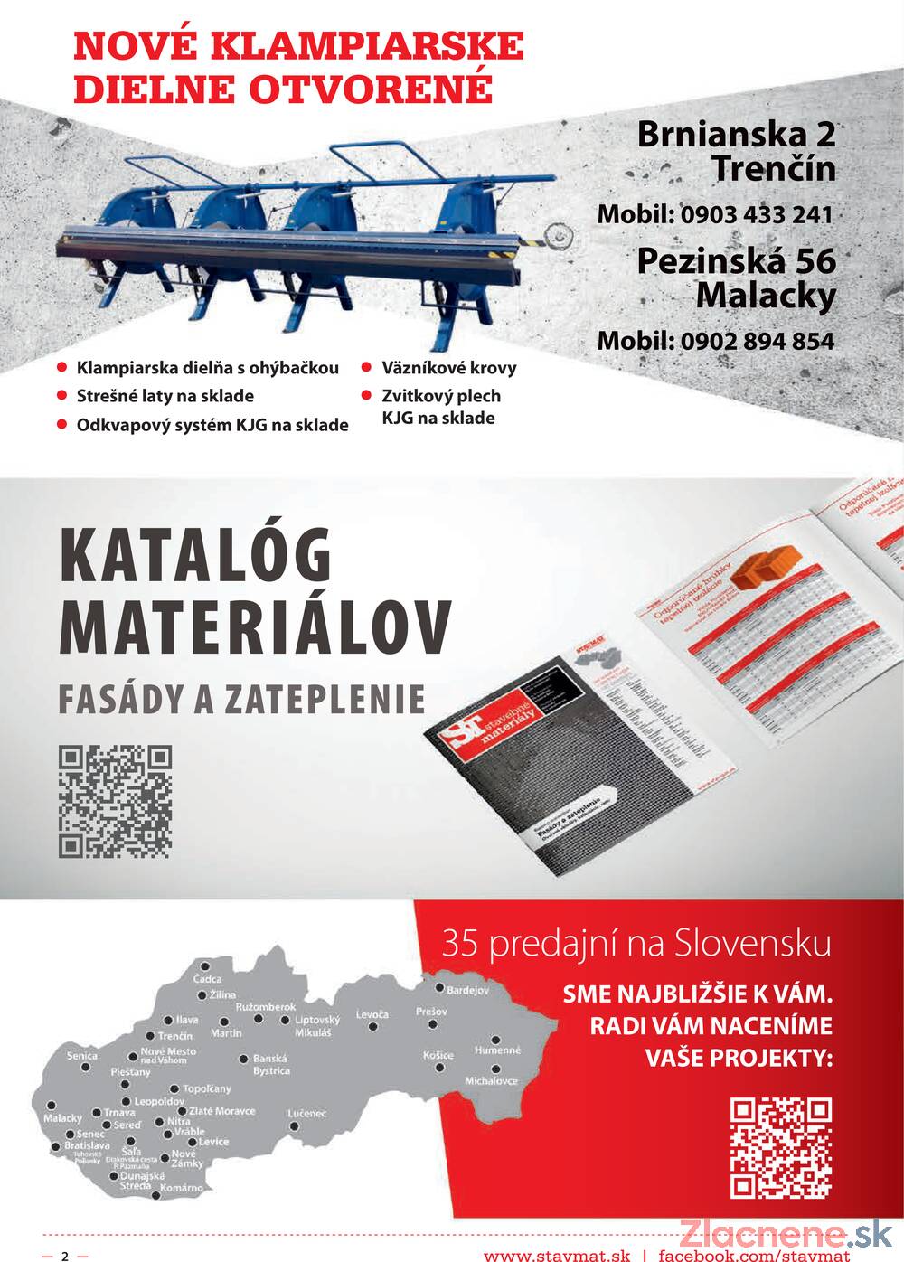 Leták STAVMAT - STAVMAT od 16.6. do 30.8.2025 - strana 2