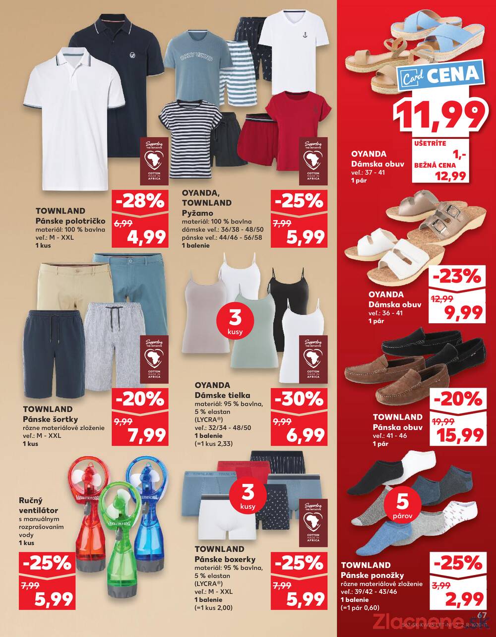 Leták Kaufland - Kaufland 19.6. - 25.6. - Kaufland Michalovce (Humenská cesta) - strana 67