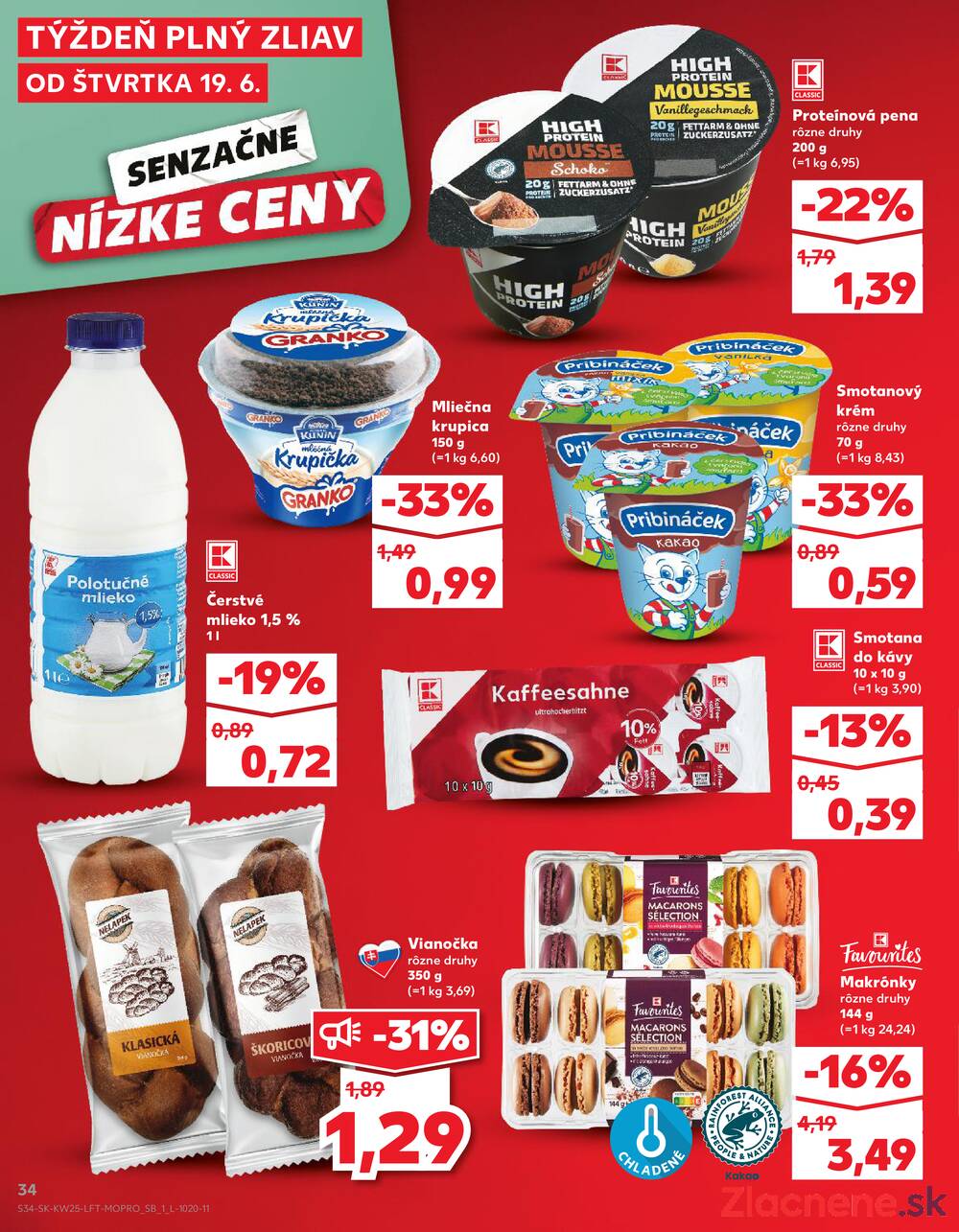 Leták Kaufland - Kaufland 19.6. - 25.6. - Kaufland Bratislava - Bory - strana 34