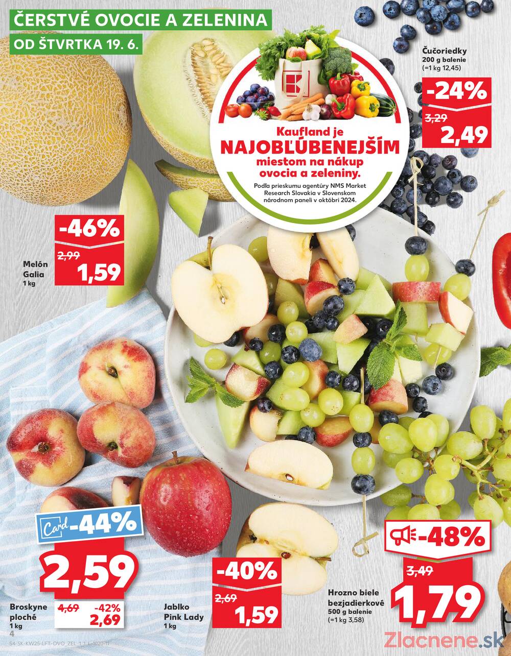 Leták Kaufland - Kaufland 19.6. - 25.6. - Kaufland Bratislava - Petržalka - strana 4