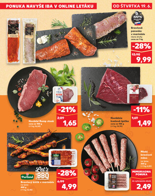 Kaufland 19.6. - 25.6. - Kaufland Bratislava - Petržalka