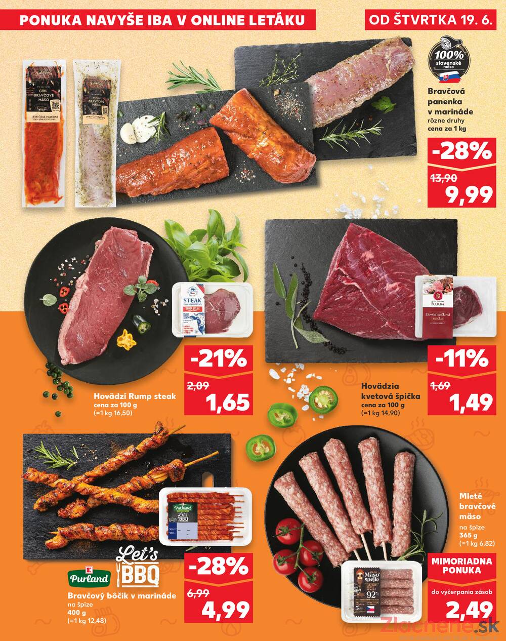 Leták Kaufland - Kaufland 19.6. - 25.6. - Kaufland Bratislava - Rača - strana 19