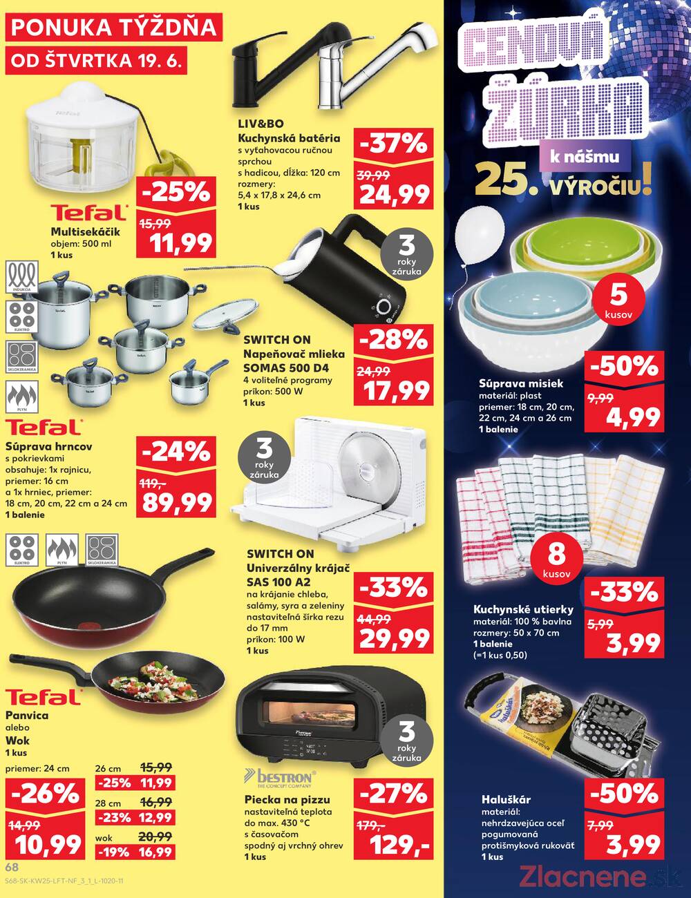 Leták Kaufland - Kaufland 19.6. - 25.6. - Kaufland Bratislava - Rača - strana 68