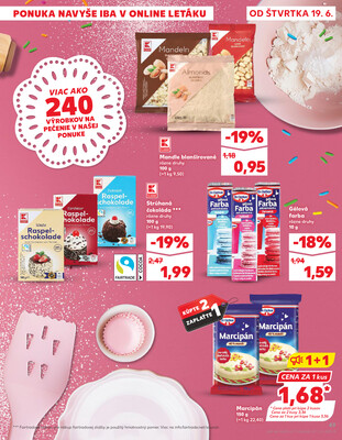 Kaufland 19.6. - 25.6. - Kaufland Bratislava - Rača