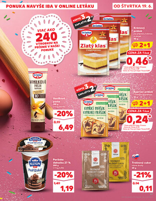 Kaufland 19.6. - 25.6. - Bratislava-Patrónka