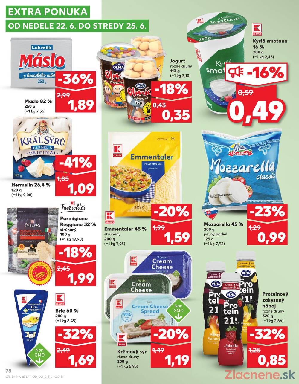 Leták Kaufland - Kaufland 19.6. - 25.6. - Kaufland Malacky - strana 78