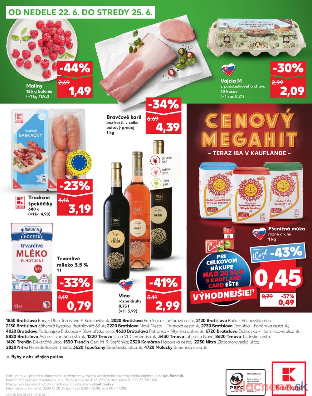 Leták Kaufland - Kaufland 19.6. - 25.6. - Kaufland Malacky - strana 82 Leták Kaufland - Kaufland 19.6. - 25.6. - Kaufland Malacky - strana 82