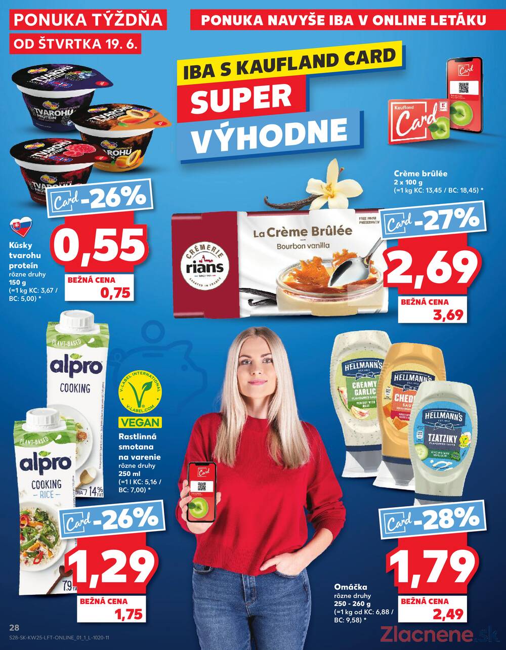 Leták Kaufland - Kaufland 19.6. - 25.6. - Kaufland Bratislava - Avion (Ivanská cesta) - strana 28