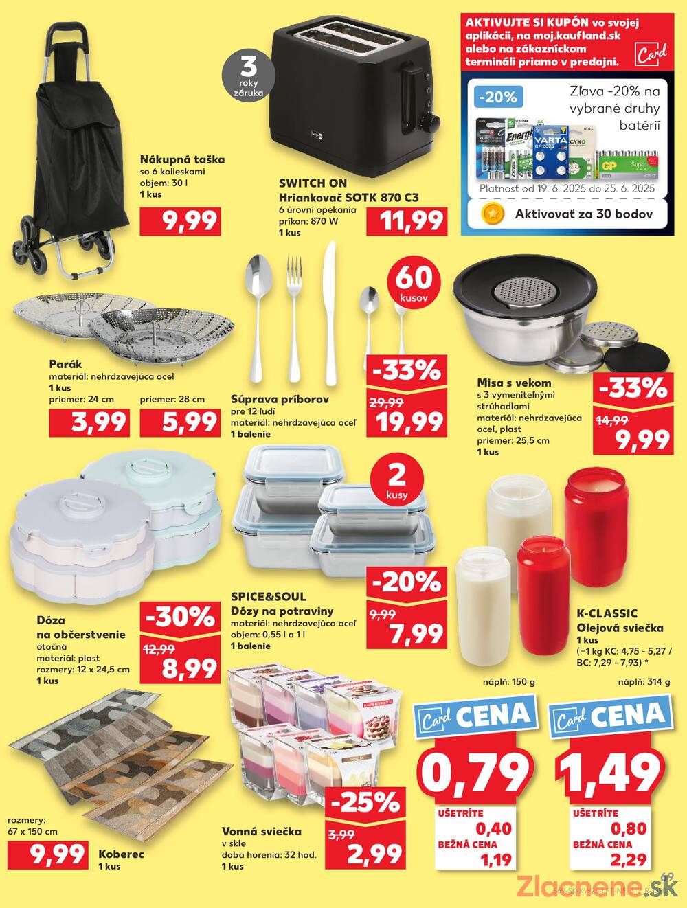 Leták Kaufland - Kaufland 19.6. - 25.6. - Kaufland Bratislava - Avion (Ivanská cesta) - strana 69