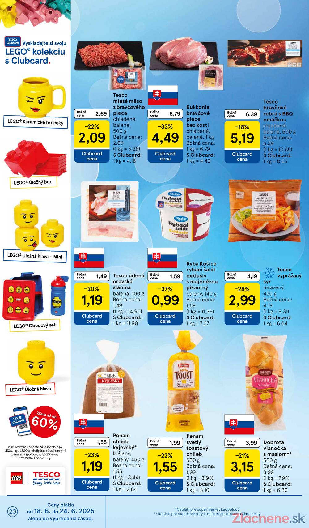 Leták Tesco - Tesco supermarkety od 18.6. do 24.6.2025 - strana 20 Leták Tesco - Tesco supermarkety od 18.6. do 24.6.2025 - strana 20