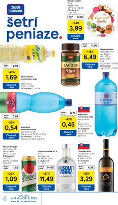 Tesco supermarkety od 18.6. do 24.6.2025
