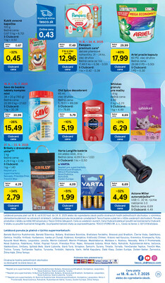 Tesco supermarkety od 18.6. do 24.6.2025
