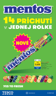 Tesco supermarkety od 18.6. do 24.6.2025