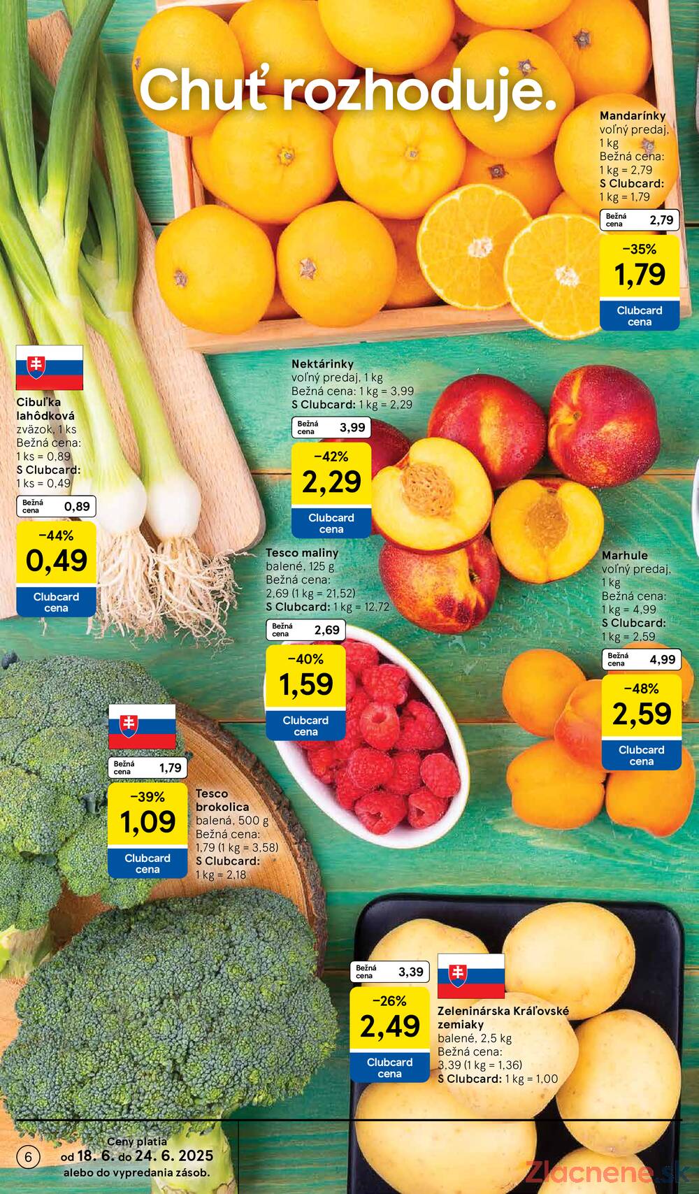 Leták Tesco - Tesco malé hypermarkety od 18.6. do 24.6.2025 - strana 6 Leták Tesco - Tesco malé hypermarkety od 18.6. do 24.6.2025 - strana 6
