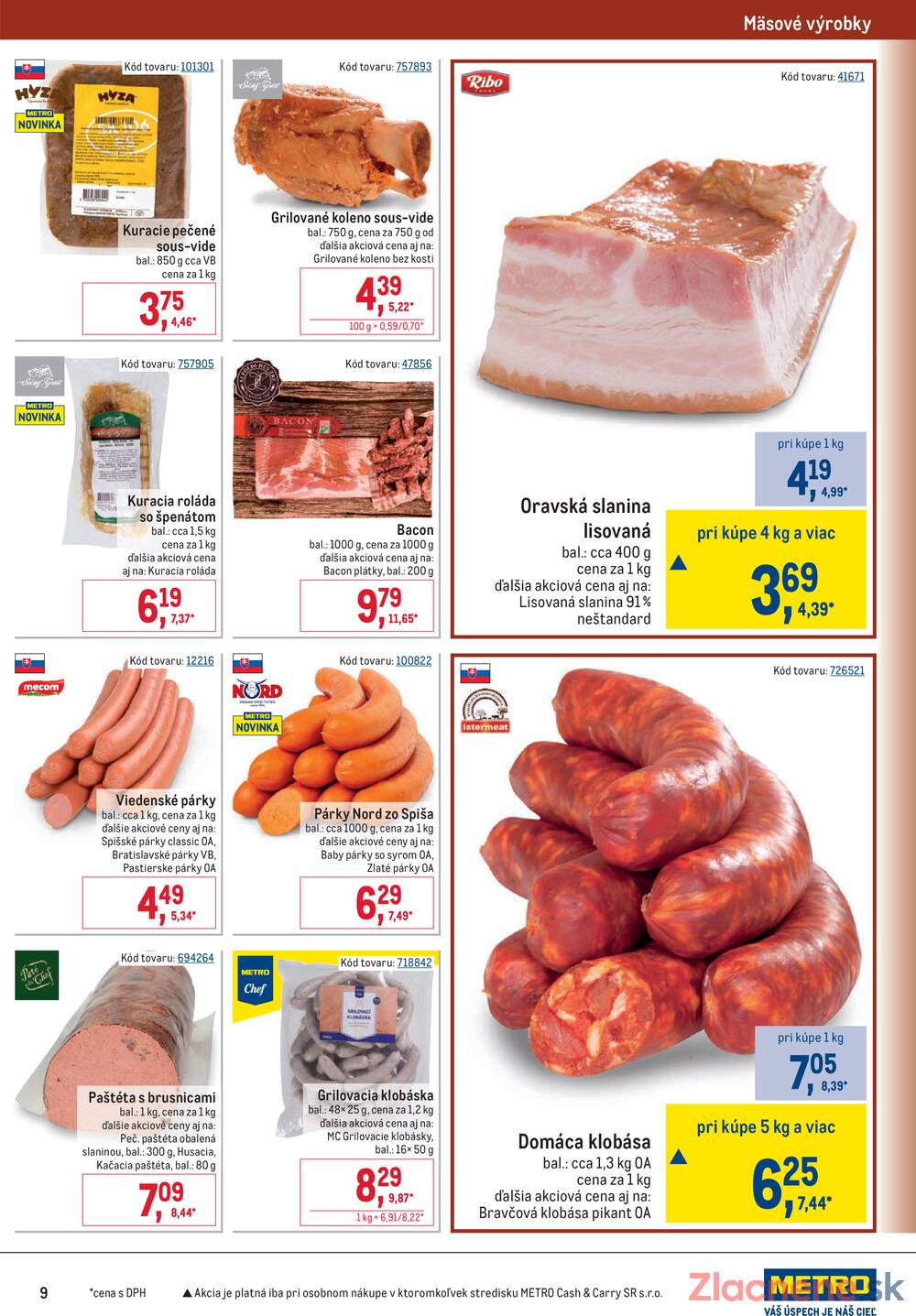 Leták METRO - Metro Gastronomia do 1.7. - strana 9