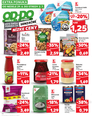 Kaufland 26.6. - 2.7. - Kaufland Rimavská Sobota