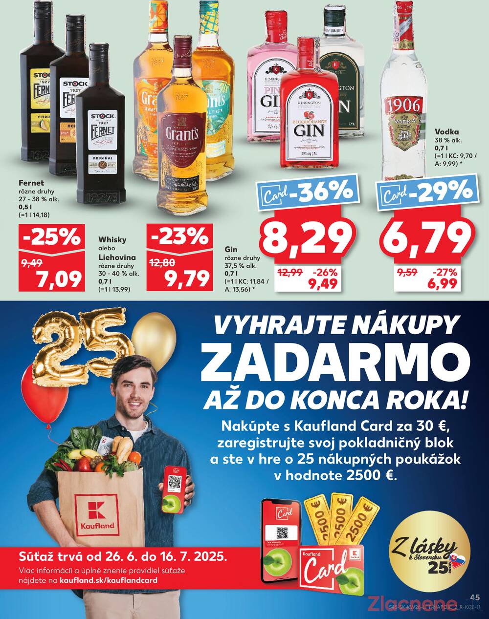 Leták Kaufland - Kaufland 26.6. - 2.7. - Kaufland Púchov - strana 45