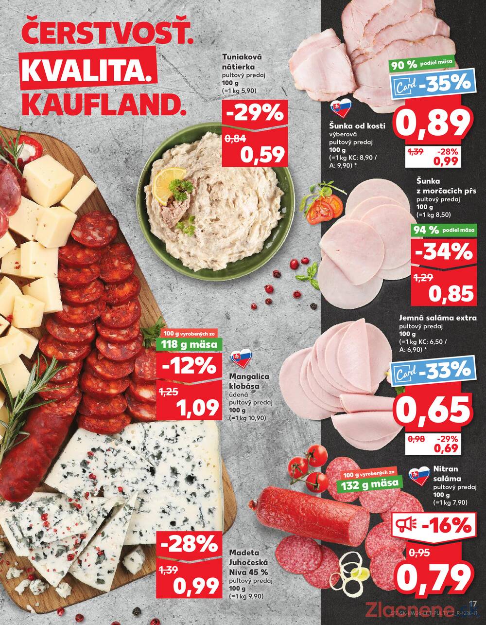 Leták Kaufland - Kaufland 26.6. - 2.7. - Kaufland Poprad - Jiřího Wolkera - strana 17